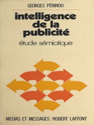 cover image of Intelligence de la publicité